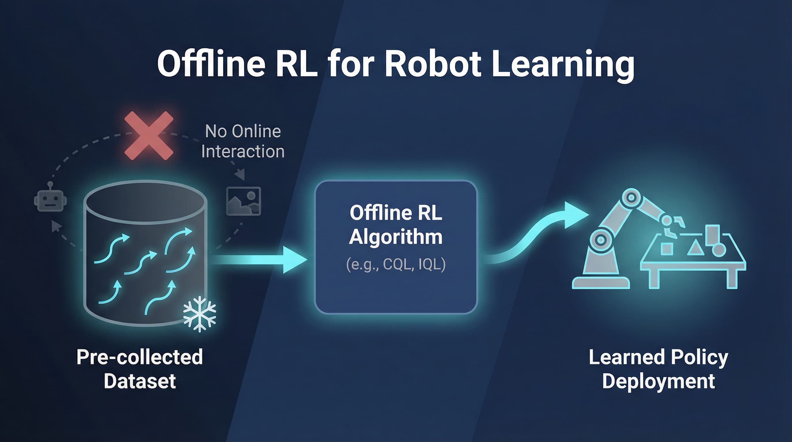Offline RL & Dataset-Driven Robot Learning
